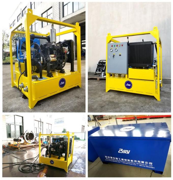 Central hidráulica/motopropulsor diesel eficientes móveis - HS36